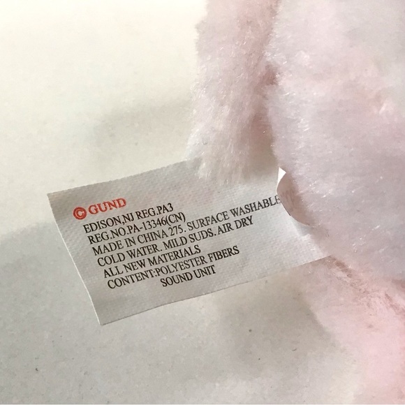 Gund Cheeky Cheeks Smooching Pig Stuffed Plush Kissing Sounds Light Up Cheeks 7” - Picture 12 of 12